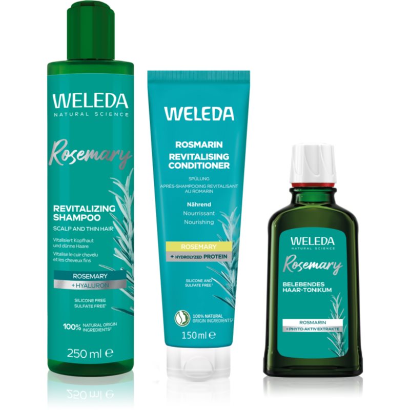 Weleda Rosemary set pentru întărirea și creșterea părului