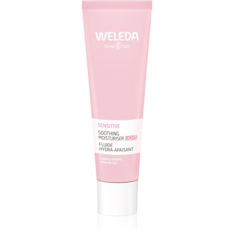 Weleda Sensitive Light crema de fata calmanta pentru piele sensibilă 30 ml