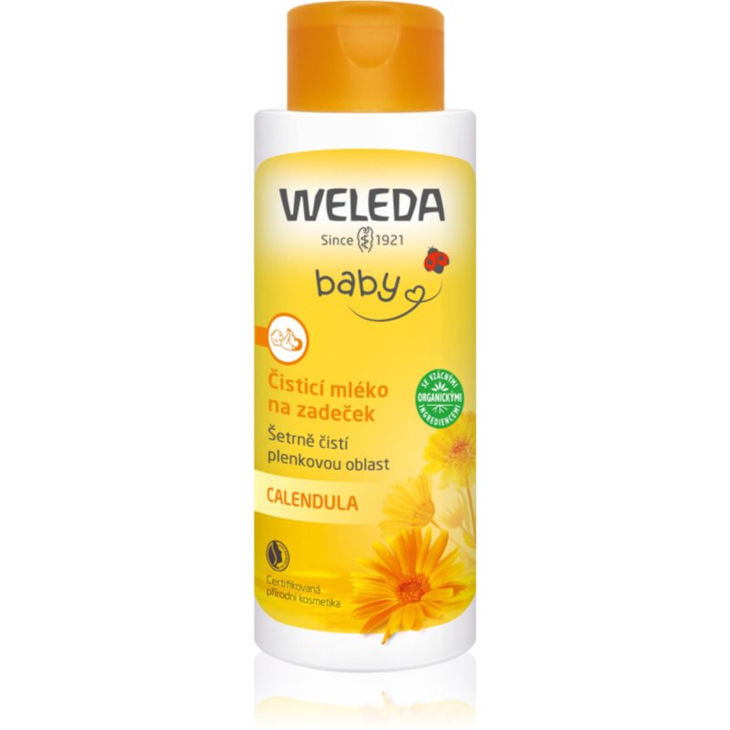 Weleda Baby and Child lapte pentru curatare pentru pielea bebelusului 400 ml