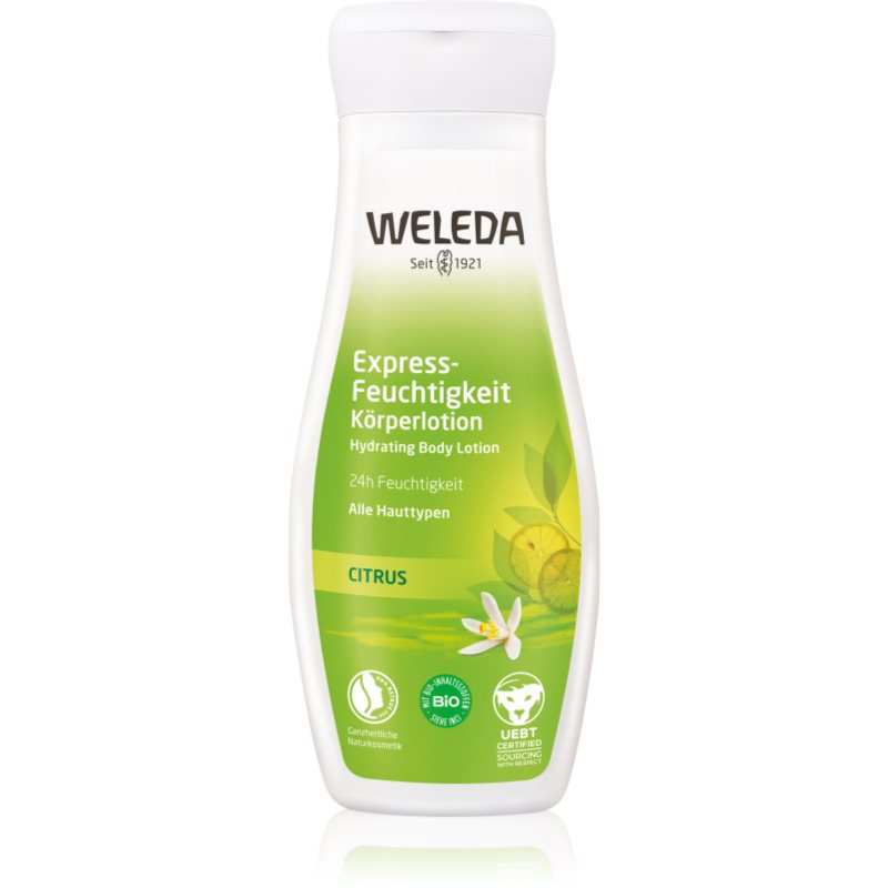 Weleda Citrus lapte de corp intens hidratant 200 ml