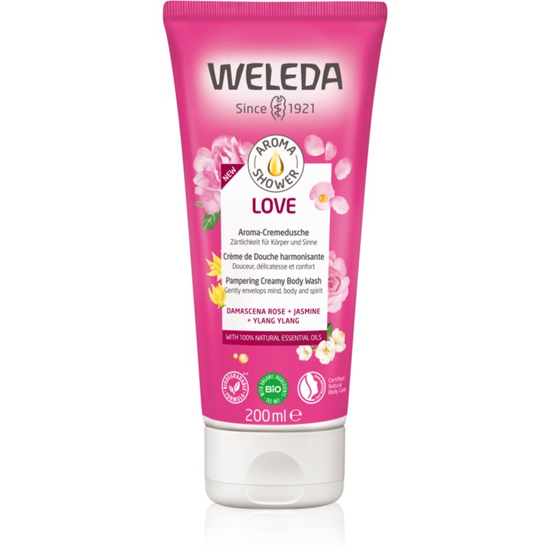 Weleda Love gel de duș cu efecte benefice 200 ml