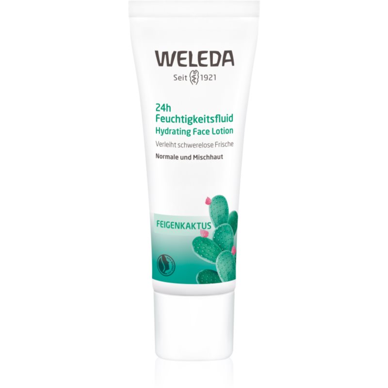 Weleda Prickly Pear fluid hidratant pentru piele normală și mixtă 30 ml