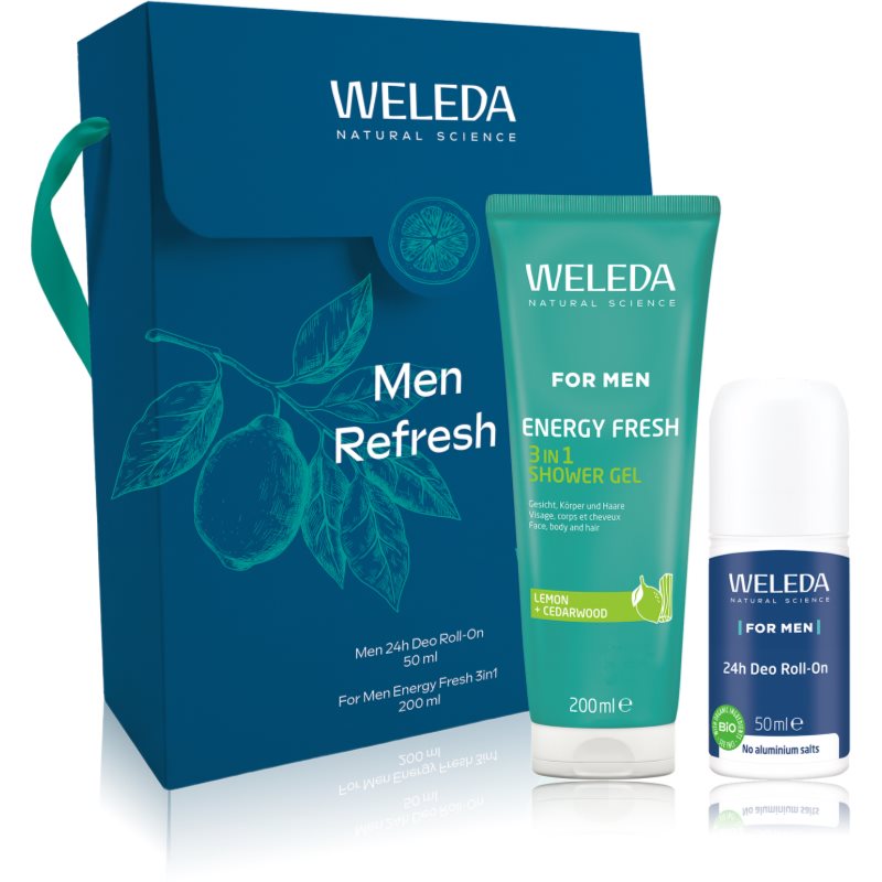 Weleda Men Refresh set cadou pentru barbati