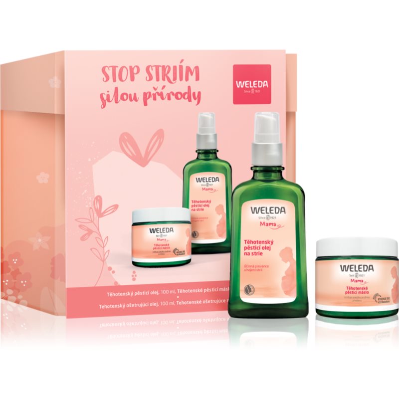 Weleda Mama Nature\'s Strength Against Stretch Marks set pentru prevenirea si diminuarea vergeturilor