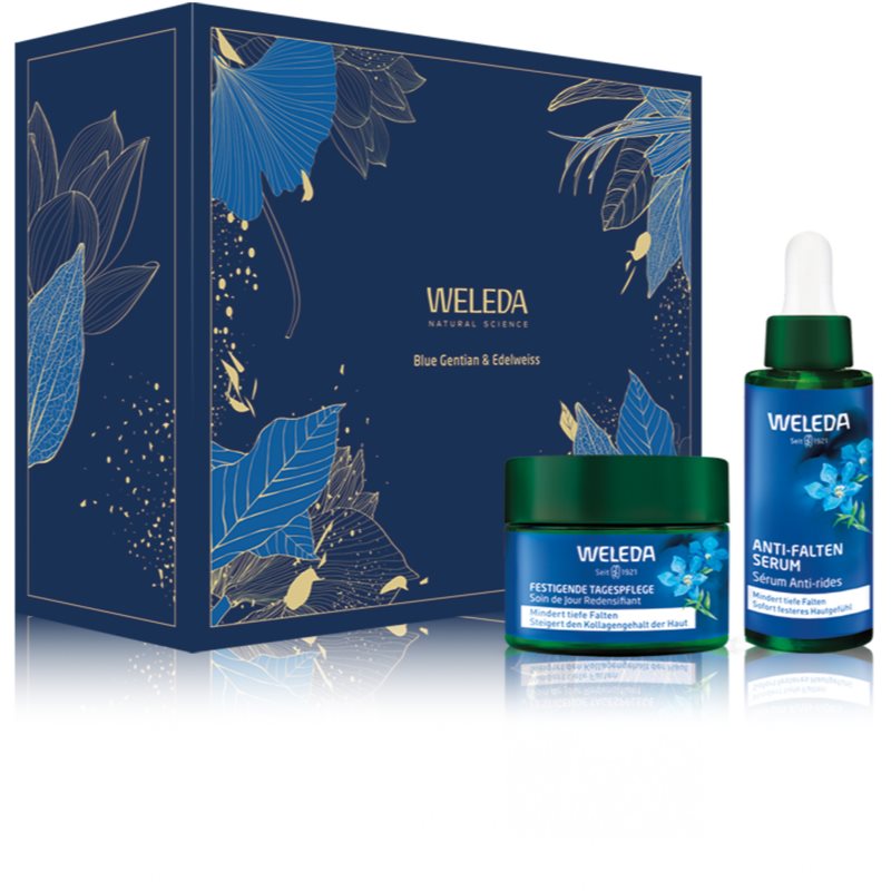 Weleda Blue Gentian & Edelweiss set cadou pentru fermitatea pielii