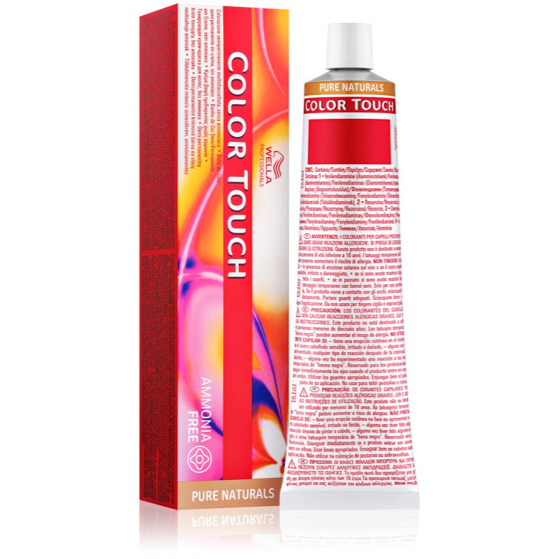 Wella Professionals Color Touch Pure Naturals Haarfarbe Farbton 4/0 60 ml