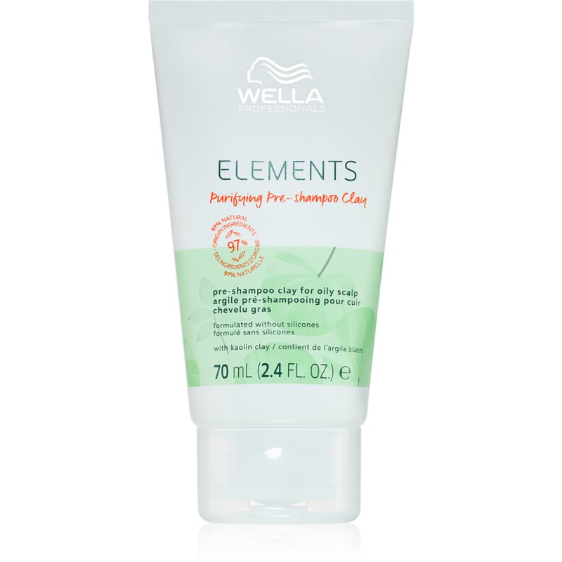 Wella Professionals Elements Calming Masca de curatare cu minerale si argila pentru scalp 70 ml