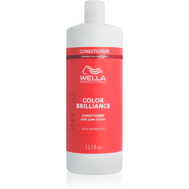 Wella Professionals Invigo Color Brilliance sampon pentru par normal spre gras pentru protecția culorii 1000 ml