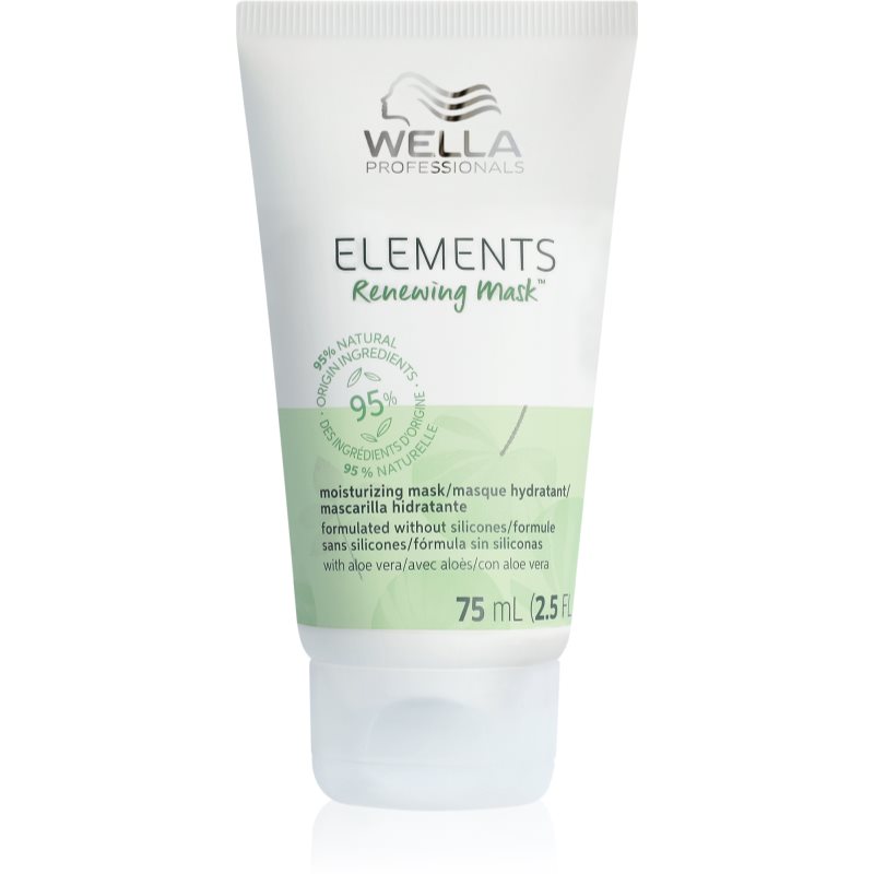 Wella Professionals Elements Renewing masca regeneratoare pentru un par stralucitor si catifelat 75 ml