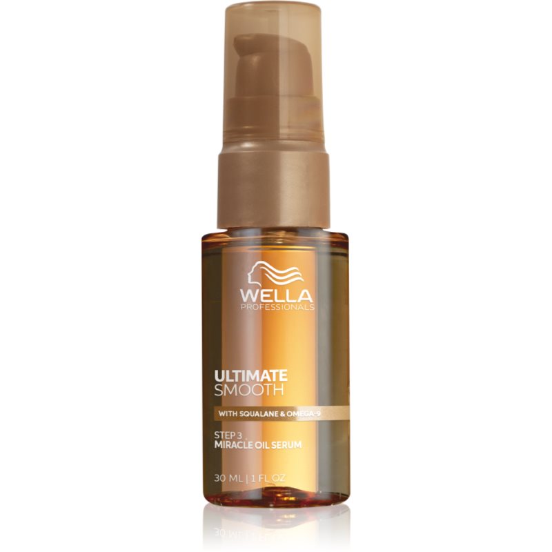 Wella Professionals Ultimate Smooth Oil Ulei ser hranitor pentru păr 30 ml