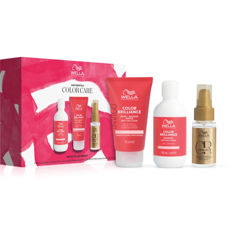 Wella Professionals Invigo Color Brilliance set cadou pentru protecția culorii Spring