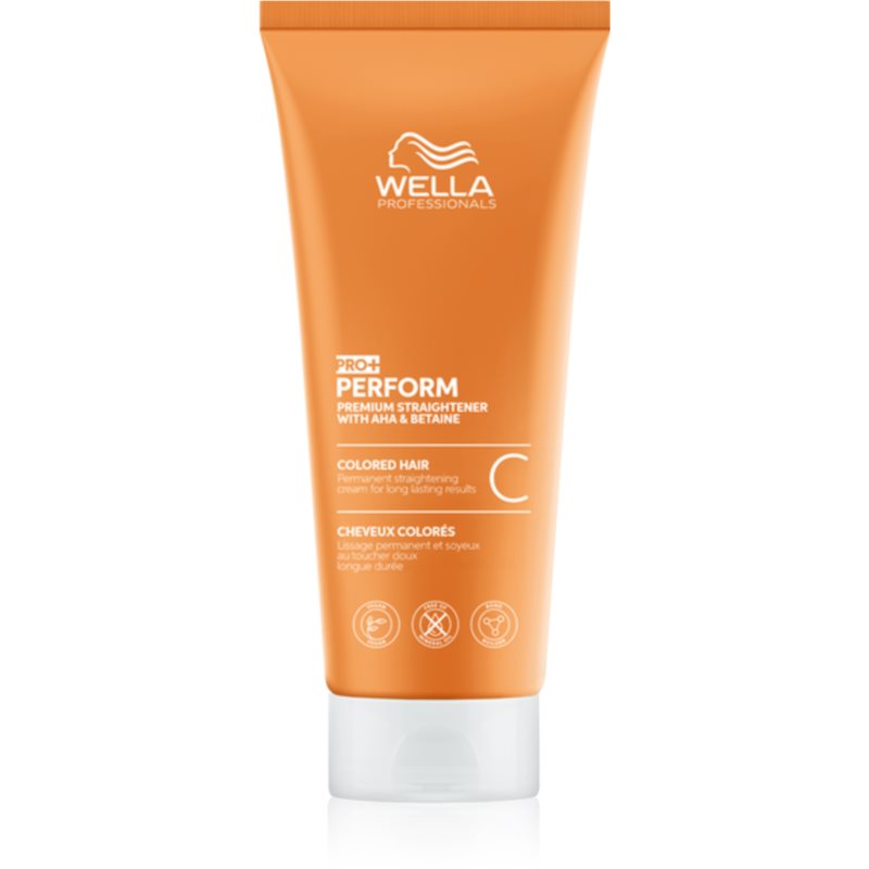 Wella Professionals Perform+ Straightener C par permanent pentru păr vopsit 200 ml