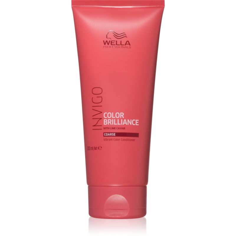 Wella Professionals Invigo Color Brilliance balsam pentru păr des vopsit 200 ml