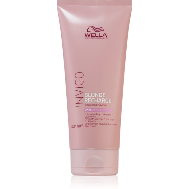 Wella Professionals Invigo Blonde Recharge balsam pentru revitalizarea parului blond culoare Cool 200 ml