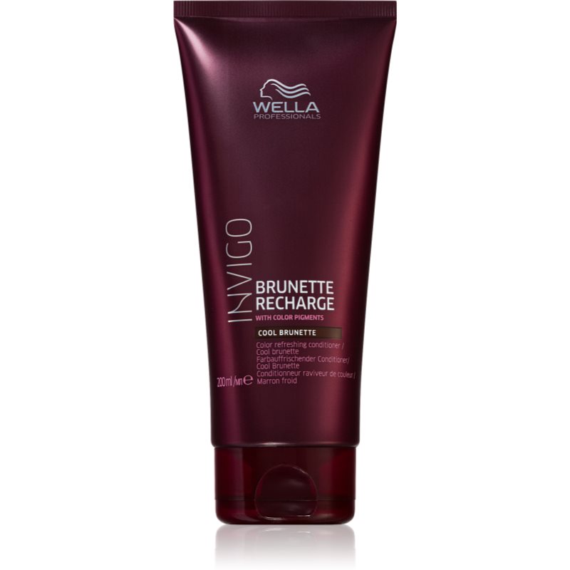 Wella Professionals Invigo Brunette Recharge Balsam pentru revitalizarea parului castaniu culoare Cool Brunette 200 ml