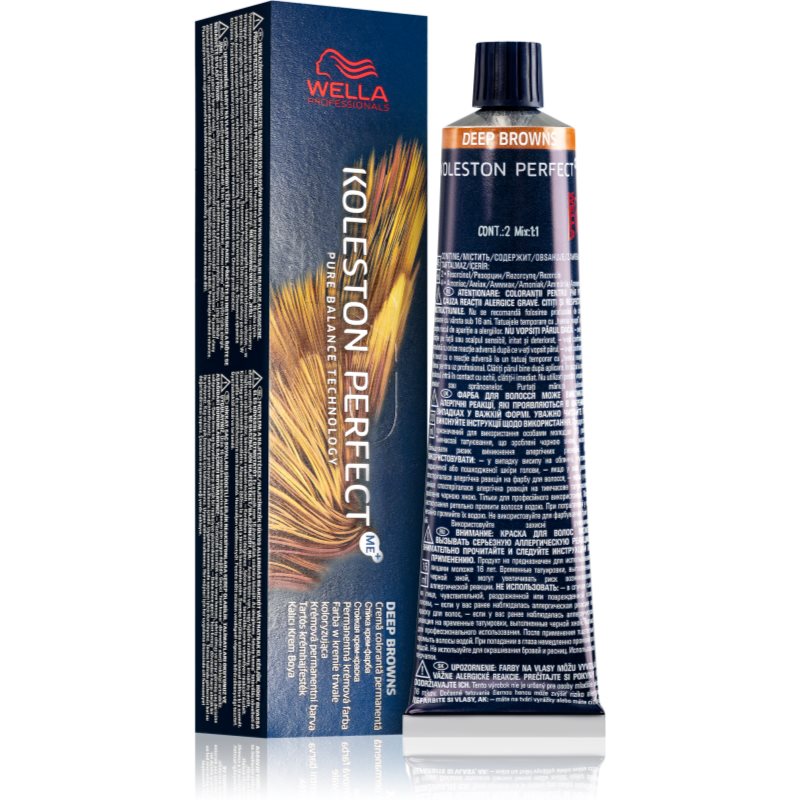 Wella Professionals Koleston Perfect ME+ Deep Browns Culoare permanenta pentru par culoare 5/77 60 ml