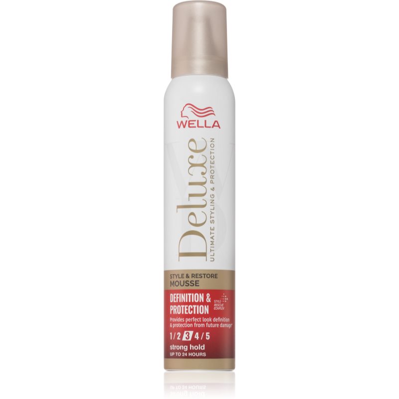 Wella Deluxe Definition & Protection spuma pentru volum mărit 200 ml