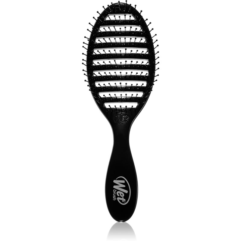 Wet Brush Speed Dry Pink perie de par pentru par usor de pieptanat Black 1 buc