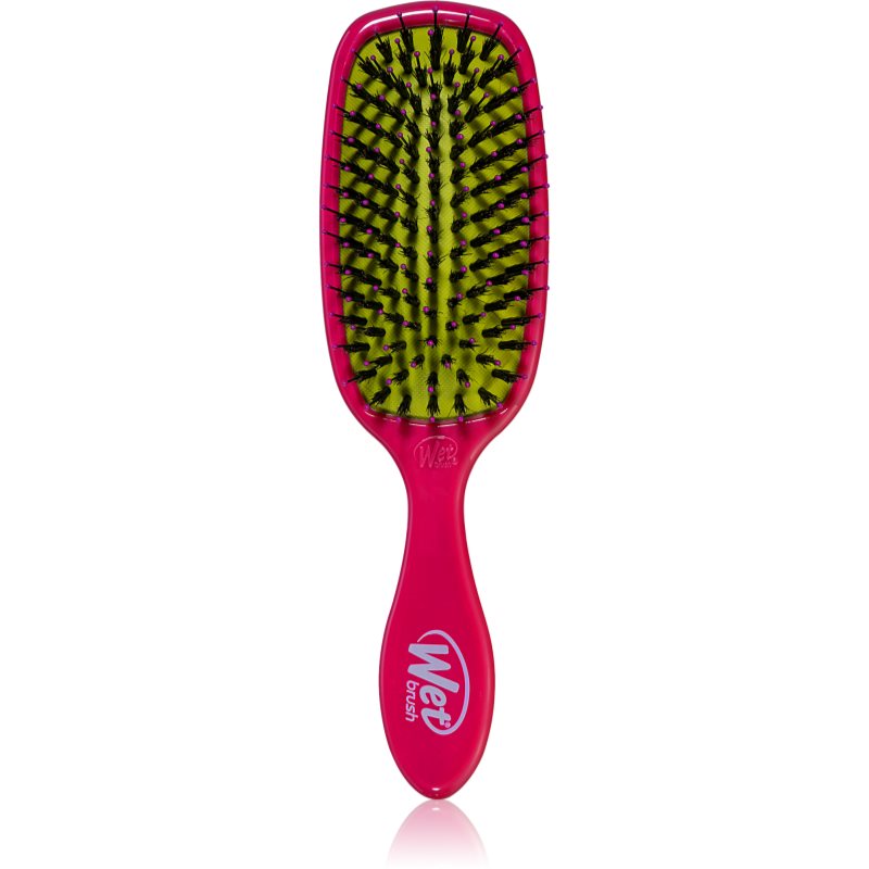 Wet Brush Shine Enhancer perie pentru un par stralucitor si catifelat Pink