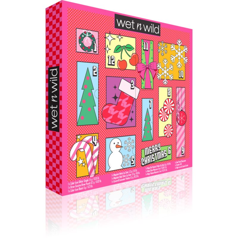 Wet n Wild 12 Days Countdown Advent Calendar Calendar de Crăciun