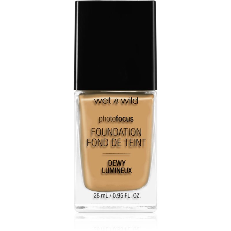 Wet n Wild Photo Focus machiaj ușor de hidratare pentru o piele mai luminoasa culoare Desert Beige 28 ml