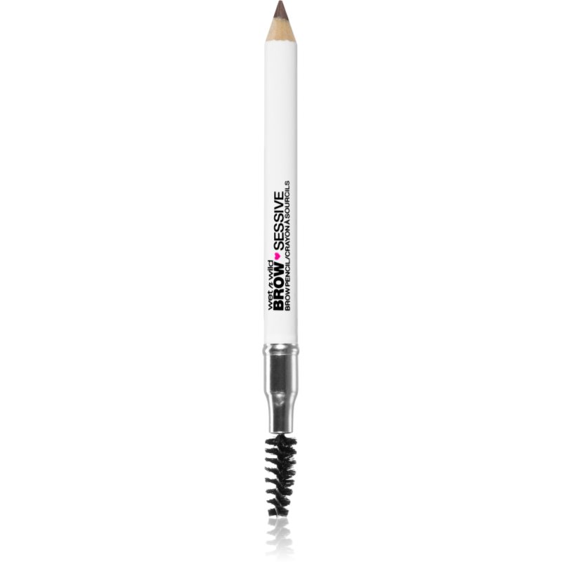 Wet n Wild Brow Sessive creion pentru sprancene cu pensula culoare Dark Brown 0,7 g