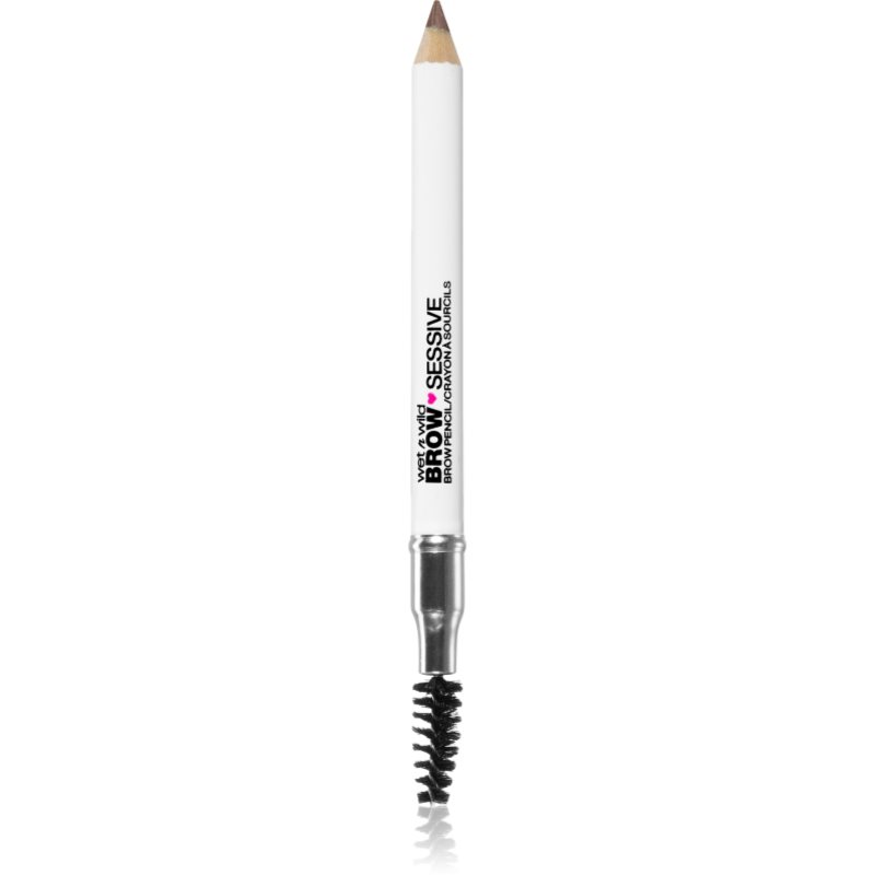 Wet n Wild Brow Sessive creion pentru sprancene cu pensula culoare Medium Brown 0,7 g