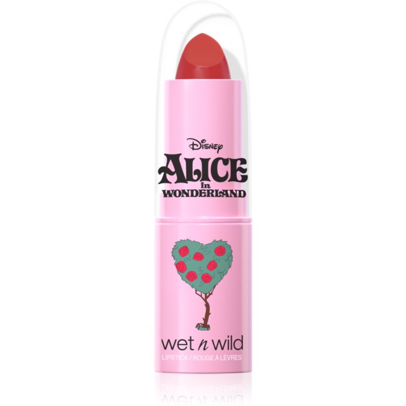 Wet n Wild Alice in Wonderland ruj cremos foarte pigmentat culoare Painted Roses 4,2 g