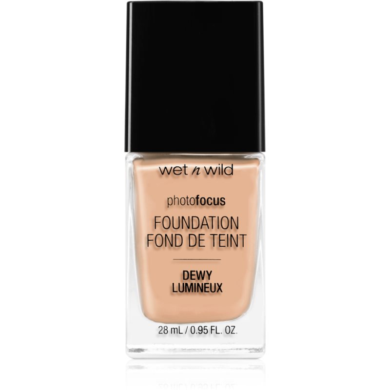 Wet n Wild Photo Focus machiaj ușor de hidratare pentru o piele mai luminoasa culoare Nude Ivory 28 ml