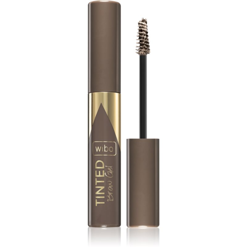 Wibo Tinted Brow Gel gel pentru sprancene 02 Dark Brown 1 buc