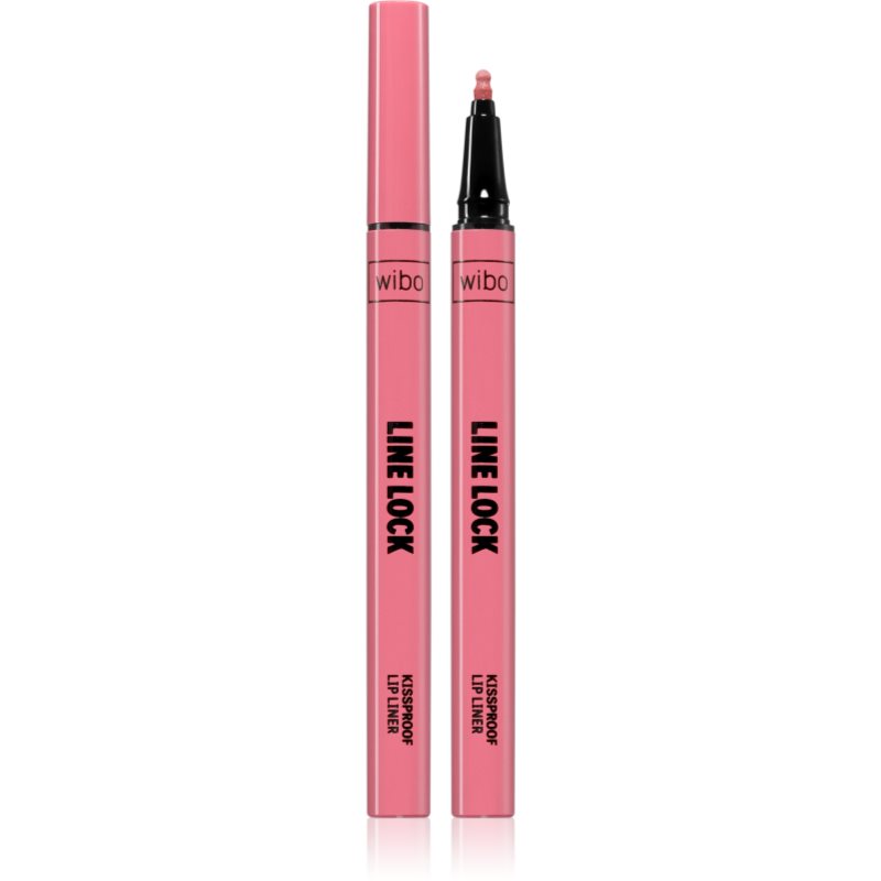 Wibo Line Lock Kissproof Lip Liner repara buzele pentru un efect de lunga durata culoare 04 Stolen Kiss 1 buc