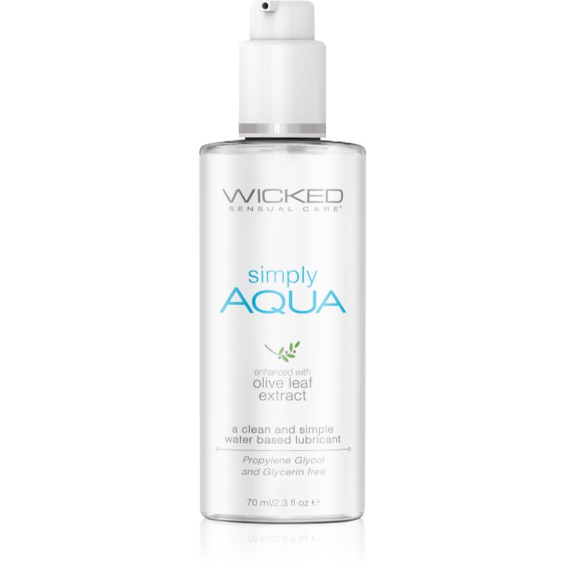 Wicked Simply Aqua gel lubrifiant 70 ml