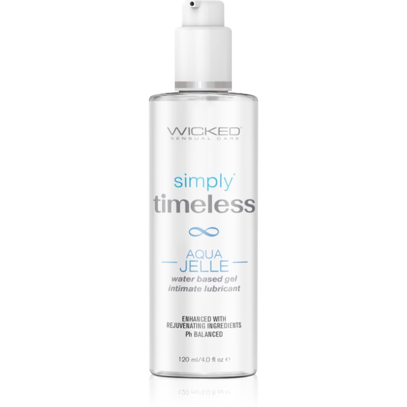 Wicked Simply Timeless Aqua Jelle gel lubrifiant 120 ml