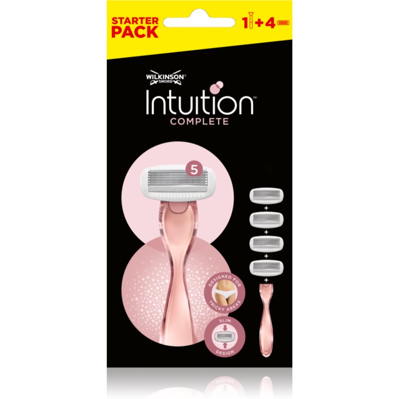 Wilkinson Sword Intuition Complete aparat de ras + rezervă 4 pc