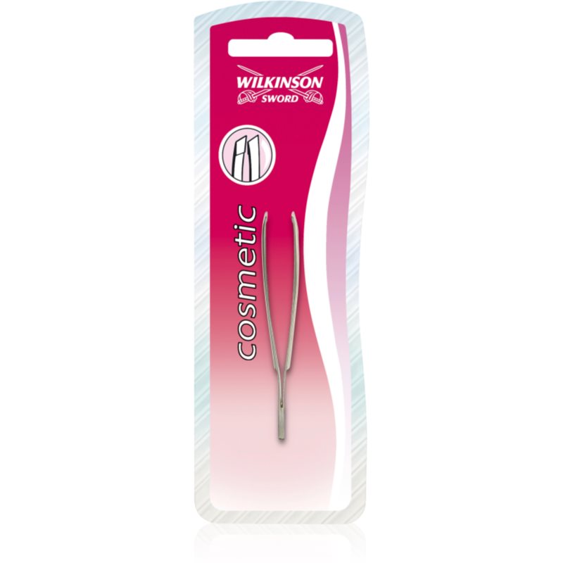 Wilkinson Sword Cosmetic Curved Tweezers pensete cu varfurile tesite 1 buc