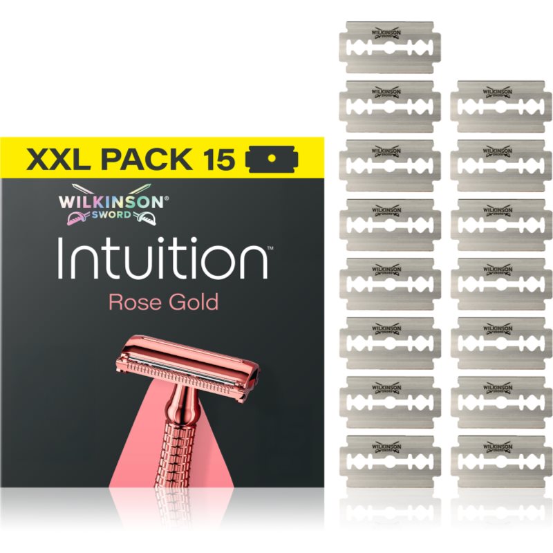 Wilkinson Sword Intuition Rose Gold Blades rezerva Lama