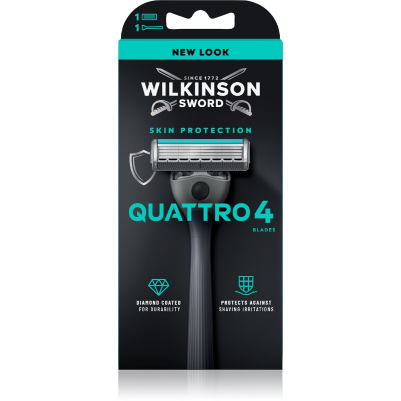Wilkinson Sword Quattro Men's Razor aparat de ras pentru barbati 1 buc