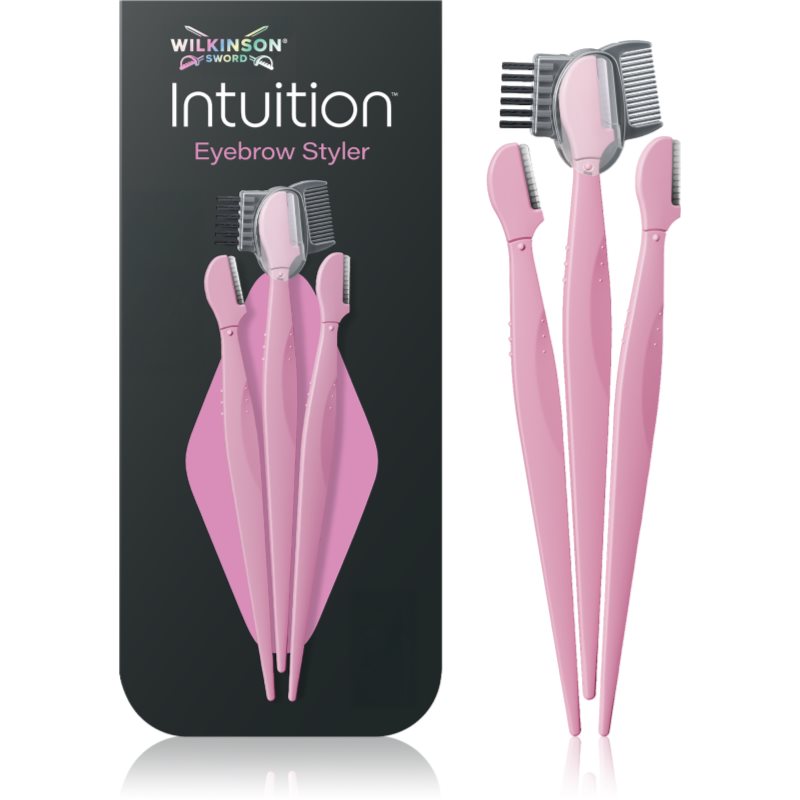 Wilkinson Sword Intuition Eyebrow Styler epilator pentru femei pentru sprâncene 3 buc