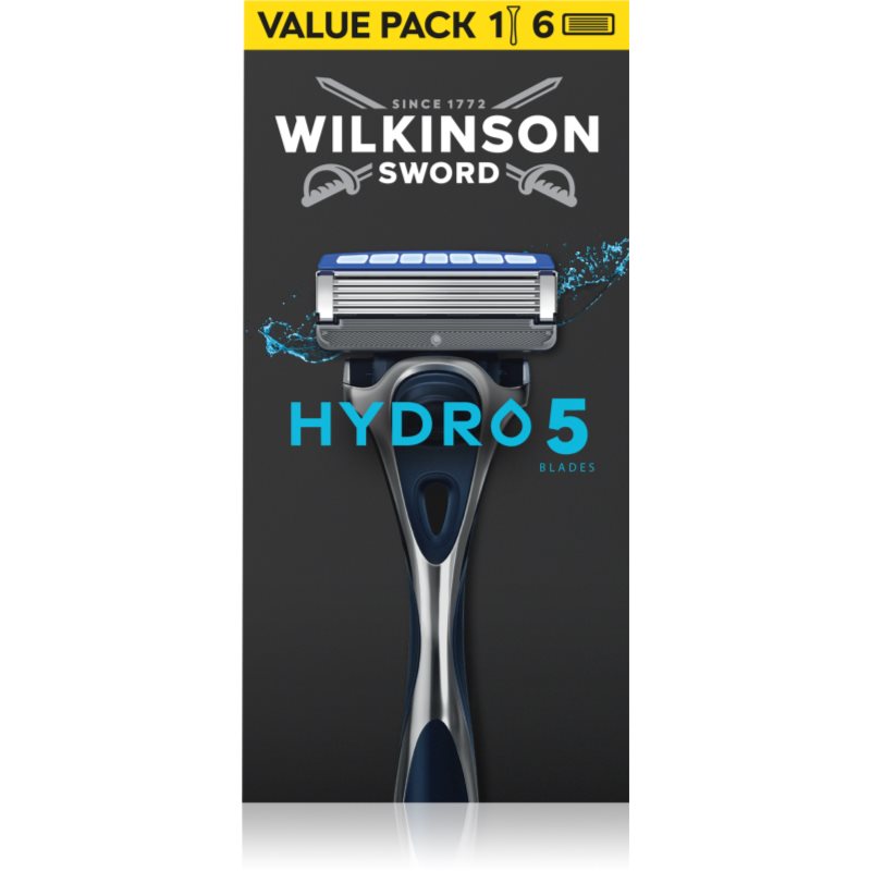 Wilkinson Sword Hydro5 aparat de ras + lame de rezervă 5 buc