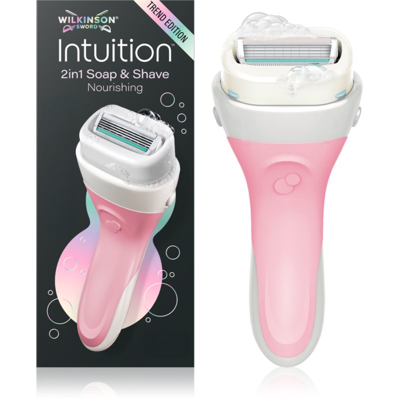 Wilkinson Sword Intuition 2in1 Shea Butter epilator pentru femei + capete de schimb