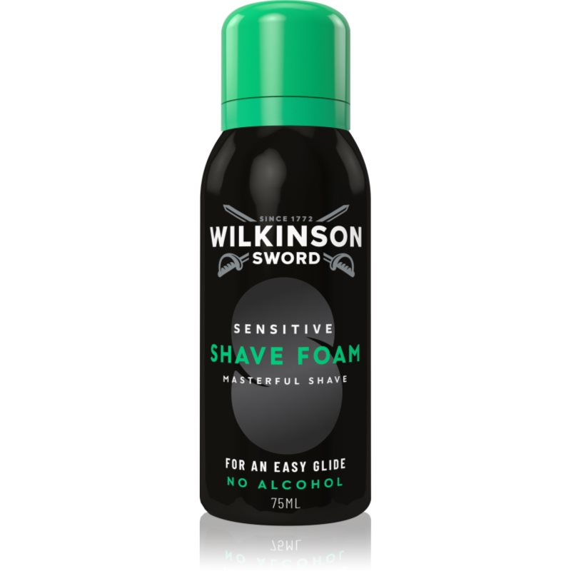 Wilkinson Sword Sensitive Shave Foam spumă pentru bărbierit pentru barbati 75 ml