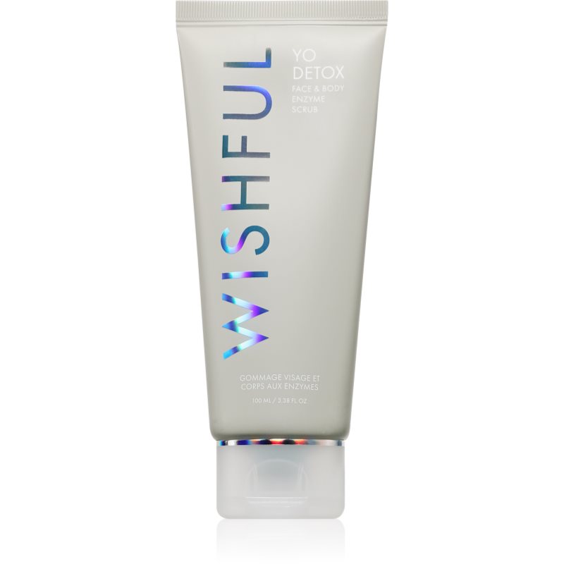 Wishful Yo Detox Face & Body Enzyme Scrub peeling enzimatic pentru corp 100 ml