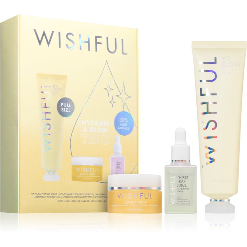 Wishful Hydrate and Glow Trio Set set cadou (pentru femei)