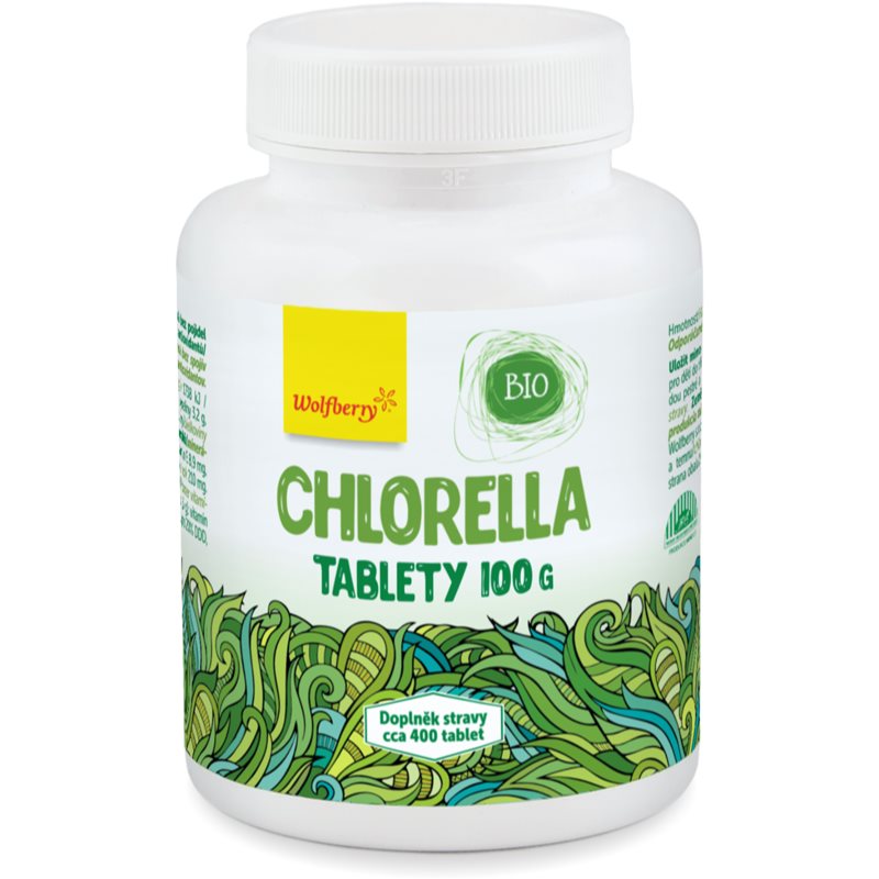 Wolfberry Chlorella BIO tablety s antioxidačním účinkem 400 tbl