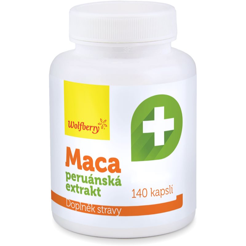 Wolfberry Maca peruánská extrakt kapsle prostata, potence, vitalita 140 cps