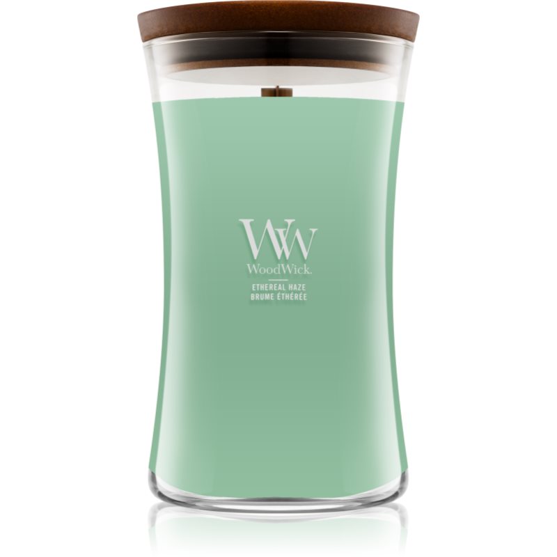 Woodwick Ethereal Haze lumânare parfumată cu fitil din lemn 610 g