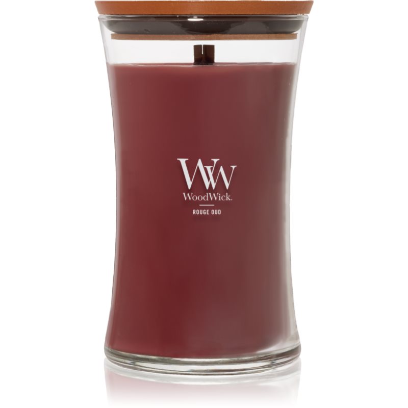 Woodwick Opulent Wood Rouge Oud Duftkerze mit Holzdocht 609.5 g