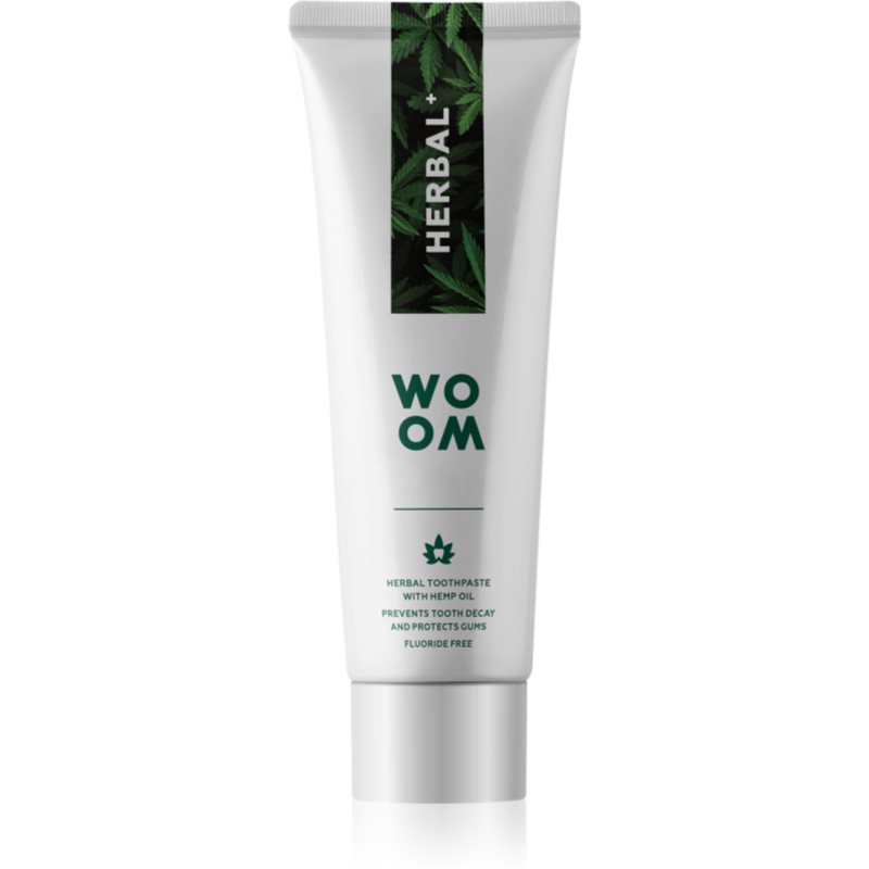 WOOM Herbal+ Toothpaste pastă de dinți cu extract din plante 75 ml