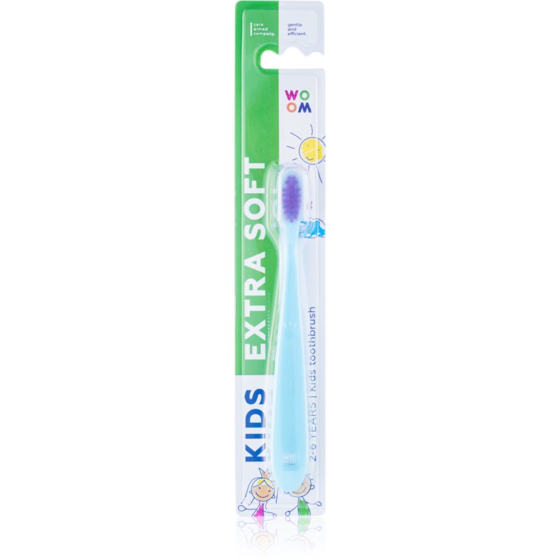 WOOM Toothbrush Kids Extra Soft periuta de dinti pentru copii foarte moale 1 buc