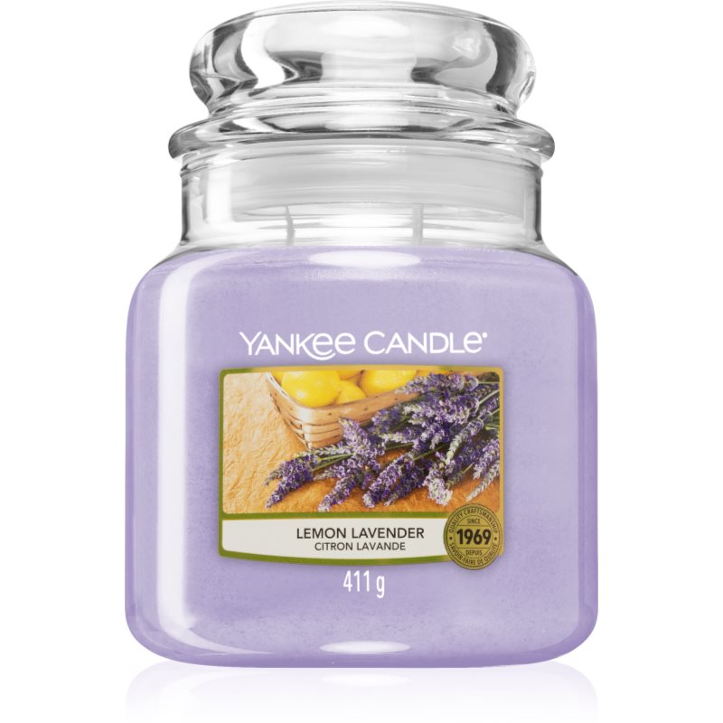 Yankee Candle Lemon Lavender lumânare parfumată 411 g